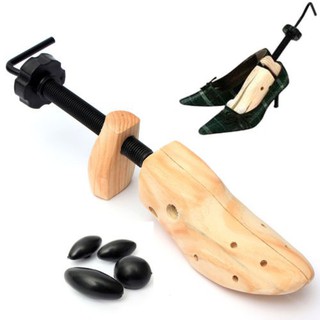 Pc Men Women Wooden Adjustable 2-Way Shoe Stretcher Tree