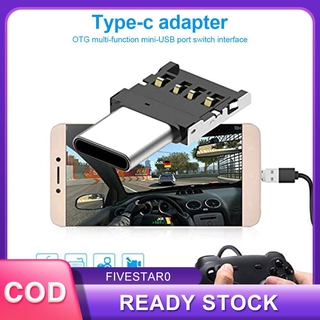 'COD' Type-c Adapter OTG Multi-function Converter USB Interface to Type-c Adapter Micro-transfer Interface ♛FIV