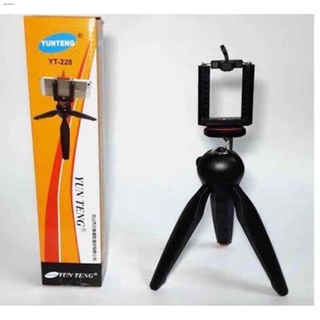 ☄✴₪Yunteng YT-228 Mini Tripod for Mobile Phone Camera Holder