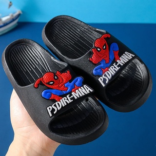 Altman Boys Slippers Xia Zhong Da Tong Soft Soled Anti Slip Cartoon Children S Spiderman Sandalsaltman Sandals (2)
