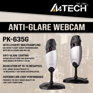 A4tech PK-635G ANTI-GLARE WEBCAM (PK-635G)