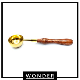 Wonder by JRLI | Wax Seal Spoon Wax Seal Stamp Spoon Wooden Handle Sealing Wax Spoon
