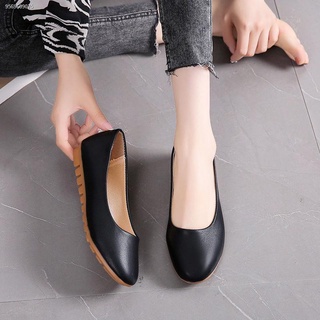 ▤❁Flat single shoes women s 2021 spring and autumn new shallow mouth soft bottom round toe non-slip (3)