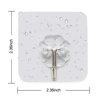 Double-Sided Self Adhesive Power Strip Fixator Wall Hanger Transparent Sucker Hook Wall Hooks (2)