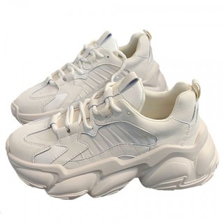 Women Korean Fashion Rubber shoes White Sneakers