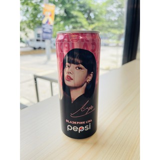 Blackpink Pepsi Lisa Pink Version 330ml with soda