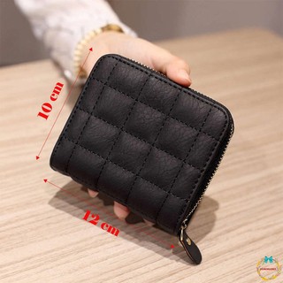 MPD-Fashion Women PU Leather Mini Wallet Card Key Holder (6)