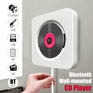 Good for Wall Mounted CD Player FM Radio Bluetooth MP3 Music Player Remote Control Hot (1)