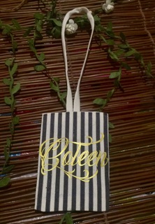 Personalize canvass bag tag (4)