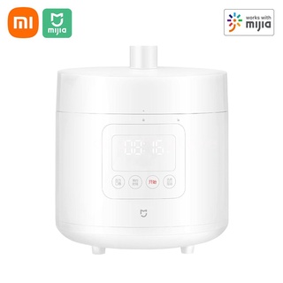 Orginal Xiaomi Mijia Smart Electric Pressure Cooker 5L APP Control Instant One-Touch Pressure Pot Rice Cooker/Steamer/Slow Cooker/Warmer w/Measuring Cup/Rice Paddle/Soup Ladle/Recipes 220V