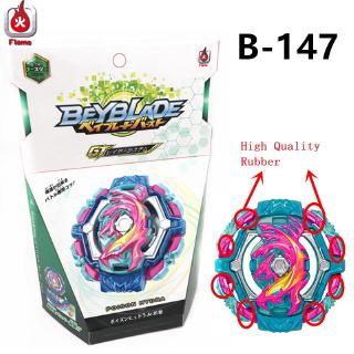 New Flame Beyblade BURST GT B-147 Poison Hydra Zan Spinning Top with Rubber Ring Launcher Kids Toy