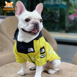 Pet Outdoor Mountain Jacket Dog Windproof Waterproof Hooded 2 Legged Raincoat