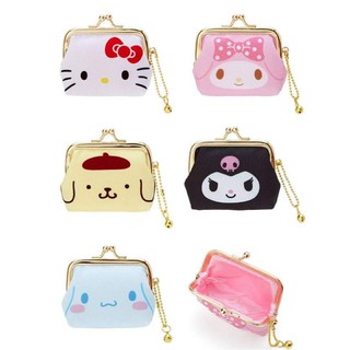 Sanrio clip purse Hello Kitty, My Melody, pompompurin, cinamoroll,kuromi
