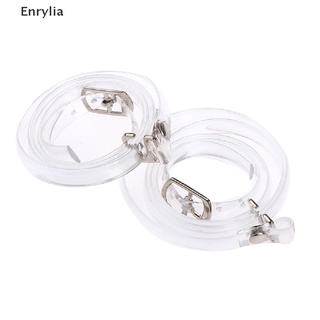 Enrylia 1 Pair Shoe Accessories Invisible Elastic Silicone Transparent Shoelace Straps PH