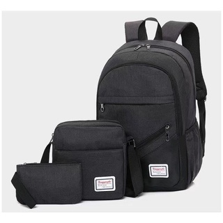 man bag❁♙New Backpack Set/School Bag/Travel Bag/Laptop bag/For Men And Women Fashion