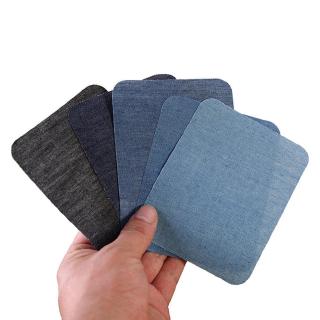 20pcs 5 Color DIY Ironing Denim Fabric Patch Clothing Kit Repair Jeans V1W2 (7)