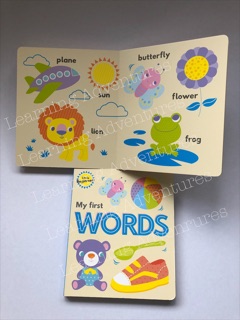 Igloo Board book- My First ABC, Words, 123, Animals (3)