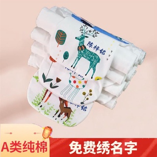 Baby cotton sweat-absorbent towel baby and children sweat towel pad back cotton gauze large kinderga (1)