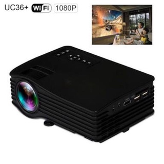 ๑Unic UC36+ Portable 1080P Wifi Home Theater LED Projector