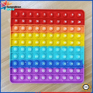 <Letters/Number/20Cm> #pop it# Push Pops Bubble Toy Rainbow Letter Board Game Thinking Training Puzzle Interesting Toy For Kids Audlt Party Game