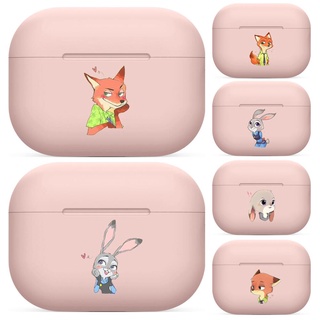 Disney Zootropolis For Airpods 1 2 pro case Protective Bluetooth Wireless Earphone Cover For Air