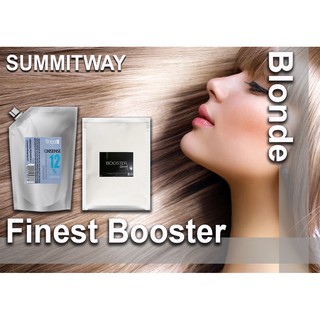 Hair Bleaching Set By Summitway: Booster Bleach 200g plus Finest Developer 500ml