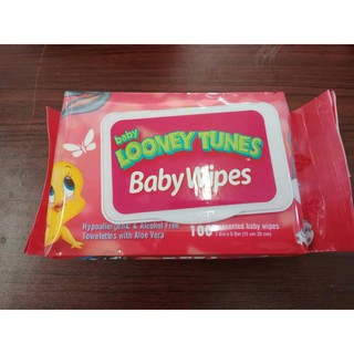 Baby wipes towelette with aloe vera