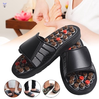 【BEST SELLER】 Ym Acu-Point Slippers Accupressure Massage Foot Massager Flip Flop Sandals for Women M
