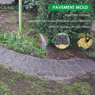 Garden Walk Pavement Mold DIY Manually Paving Cement Brick Stone Road Path Maker (5)