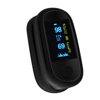 cozy* Rechargeable USB Finger Clip Fingertip Pulse Oximeter Heart Rate PI SpO2 Monitor (4)