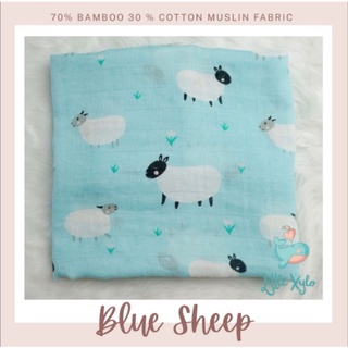 A to W Designs - SOFT BAMBOO MUSLIN SWADDLE BLANKETS 70% BAMBOO 30% COTTON (5)