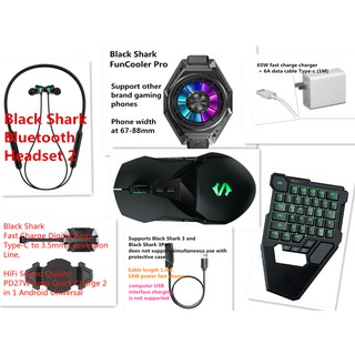 Black Shark 3 and Black Shark 3Pro FunCooler Pro Series Accessories (1)