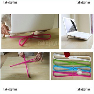 [takejoyfine]1pc Portable Plastic Simple Laptop Cooling Stand Pad Rack Base Support Cooler
