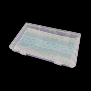 (Ready stock)Dressing case Transparent Plastic Storage Box Case for Disposable Mask Organizer Anti Dust Portable Container