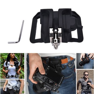 Fast Loading Holster Hanger Quick Strap Waist Belt Buckle Button Mount Clip Camera Video Bags For So
