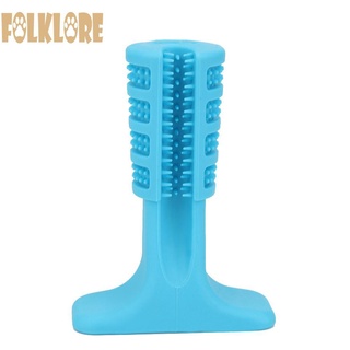 【Ready Stock】۩○Silicone Dogs Toothbrush Pets Puppy Teeth Cleaning Brushing Stick Toys Hygiene Oral C (3)