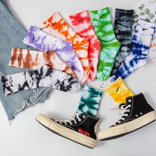 Fashion Tie-Dye Iconic Socks