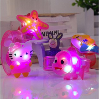 COD Hello Kitty LED belt wrist Light Flash Toys Wrist Hand Take Dance Party Dinner Party Cute