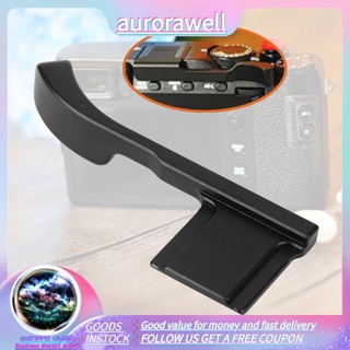 Aurorawell X-E3 Aluminum Alloy Hot Shoe Cover Thumb Up Handle Grip for Fuji X-E2S Cam