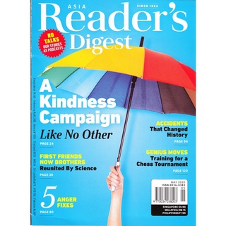 Area reader&#39; S Digest Asia reader's Digest edition may 2020 magazine original English Edition