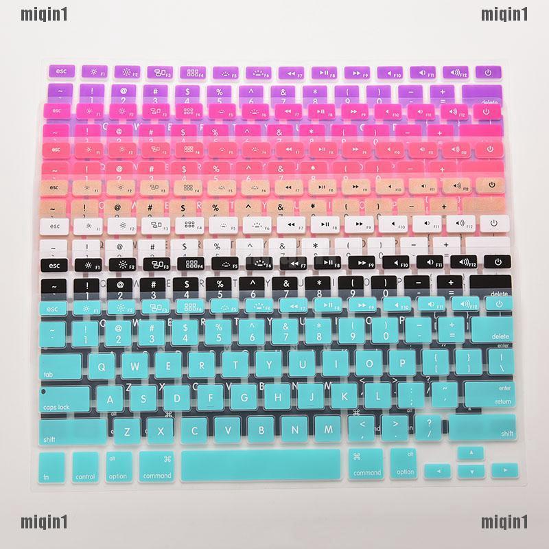 $PH Silicone Keyboard Skin Cover Case for Macbook Air Pro 13" 15" 17" Inch