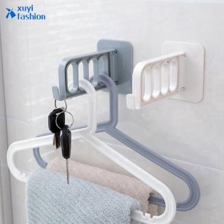 Multifunction Hanger Hook Wall-mounted Clothes Storage Fold Rack Drying Racks