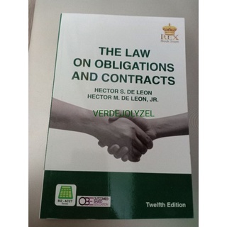 ❖THE LAW ON OBLIGATIONS AND CONTRACTS 2021 EDITION
