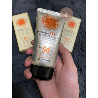 [3W CLINIC] Intensive UV Sunblock Cream SPF50