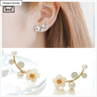 Shell Pearl Pearl Earrings Korea Simple Earrings Earrings SP