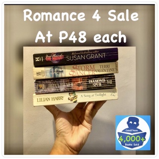 Sale!! Preloved romantic novels (S5) from various authors by CasaDHans