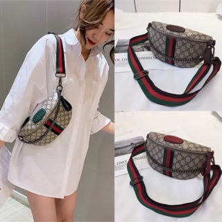 YQY #2119 Korean Leather Fashion Belt Bags Waist Bag Sling bag