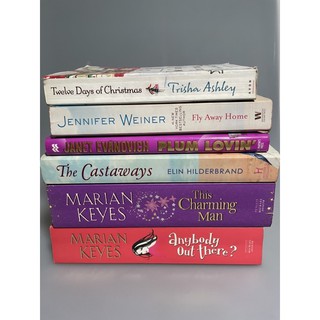 Romance Books by Jennifer Weiner/Marian Keyes/Janet Evanovich