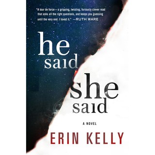(PRE LOVED HARDBOUND BOOK) He Said/She Said by Erin Kelly