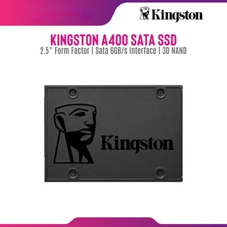 Kingston A400 Desktop PC/ Laptop Notebook NB 2.5" Internal SATA lll Solid State Drive SSD (120GB/ 240GB/ 480GB/ 960GB)